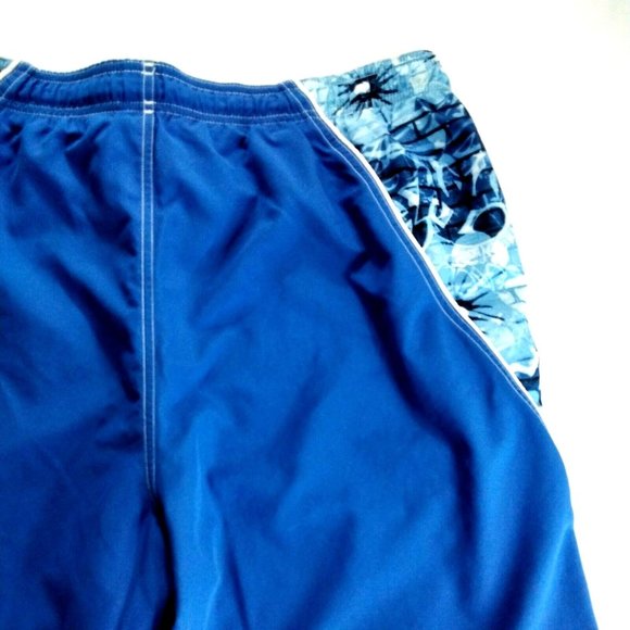 Speedo Swim Speedo Boardshorts Large Mens Blue Floral Swim Trunks